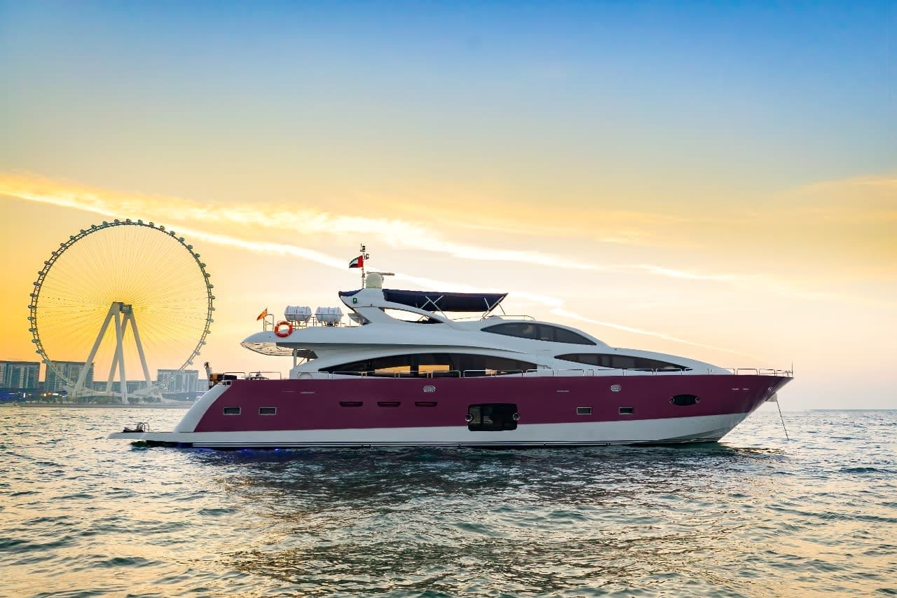 110 Feet Premium Yacht for Rent in Dubai