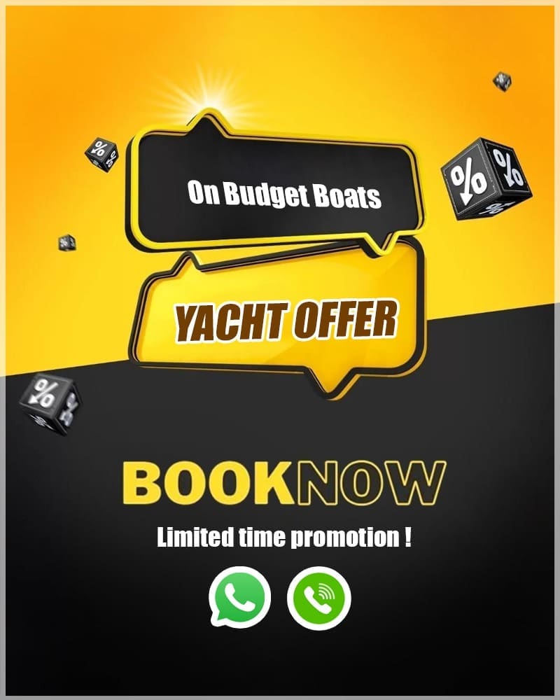 Special offer on Yacht Rental Dubai