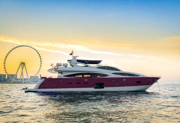 110 Feet Premium Yacht for Rent in Dubai