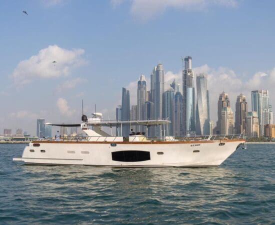75 feet yacht in Dubai Marina